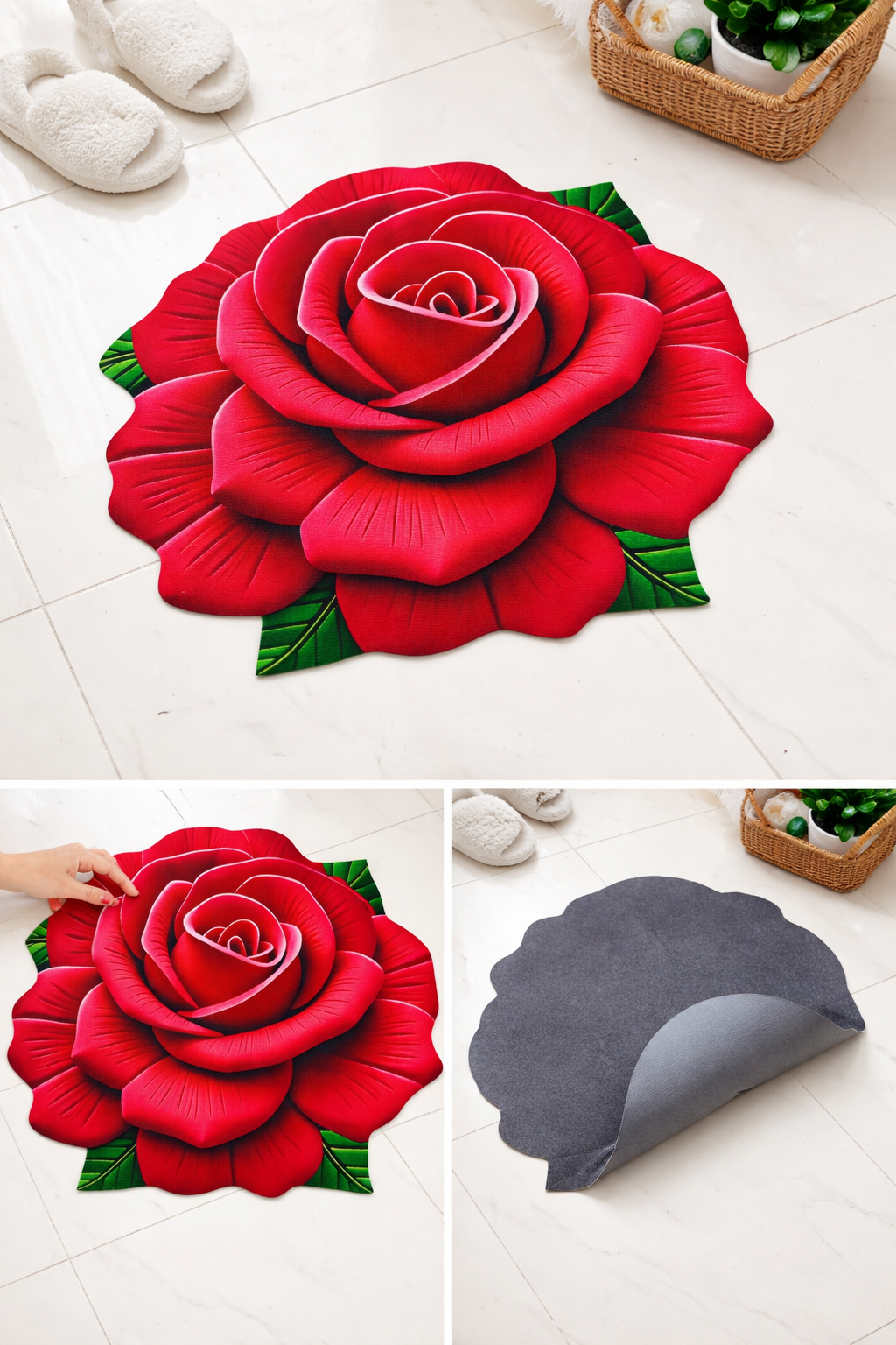 3D Flower Floor Mat (60cm*60cm)