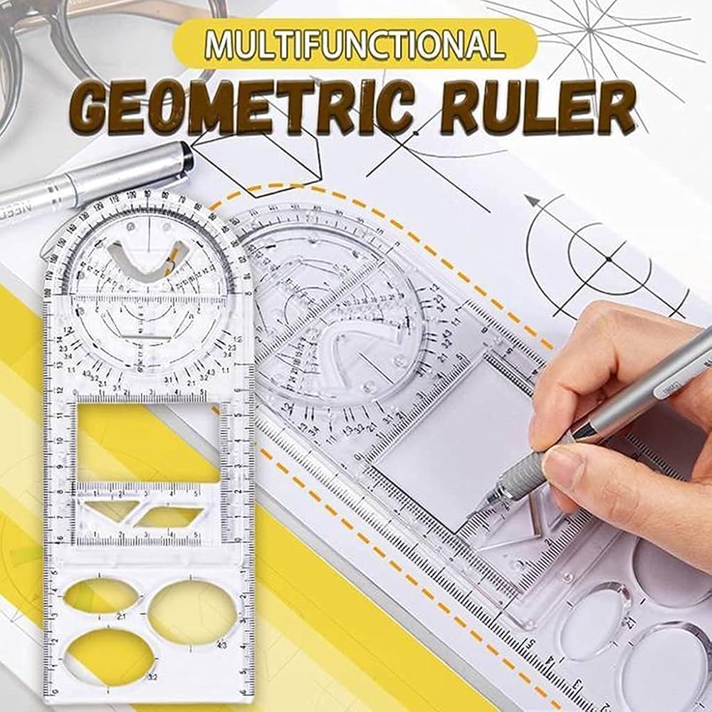 Multifunctional Geometry Ruler