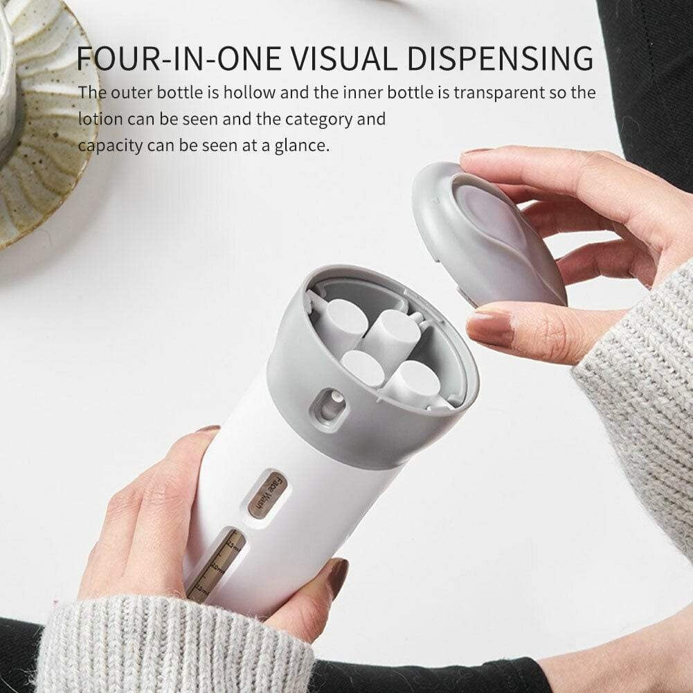 4 in 1 Travel Makeup Bottle