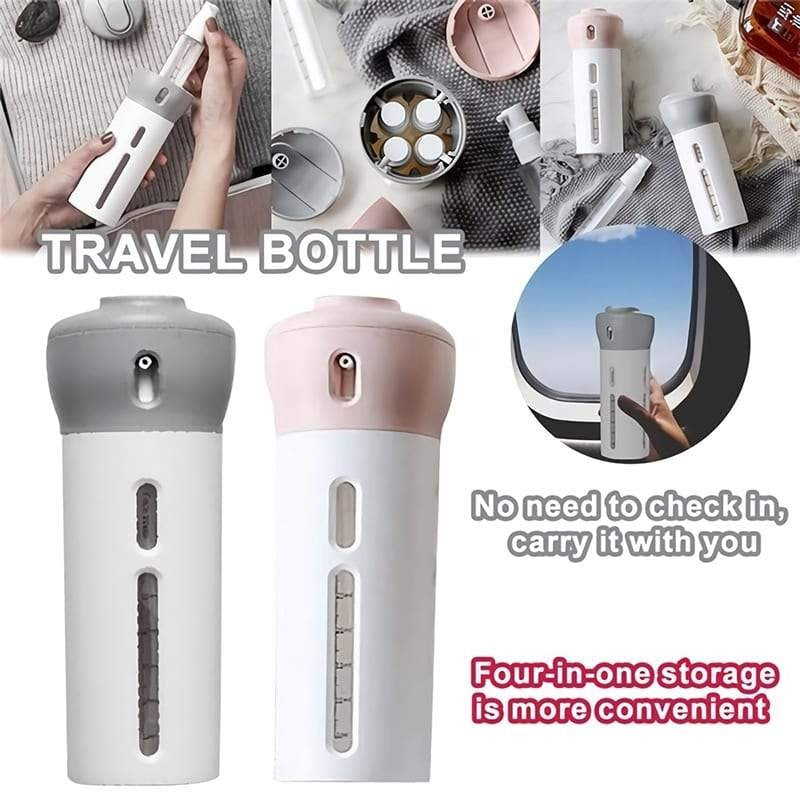4 in 1 Travel Makeup Bottle