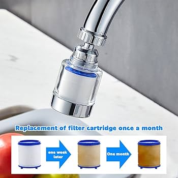 PureSoft Filters Faucet Head + 1 Extra Cartridge Pack
