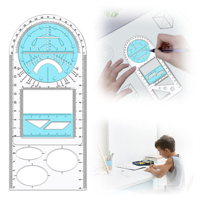 Multifunctional Geometry Ruler