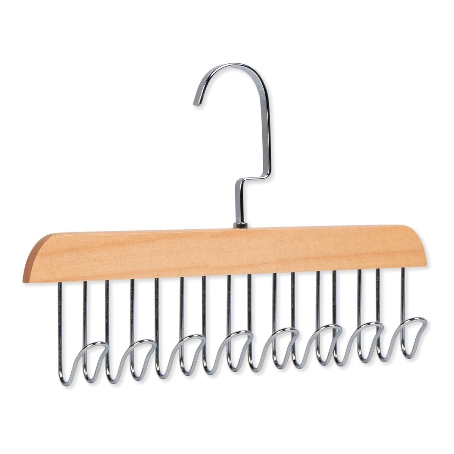 Hanger Organizer with 8 Hooks | 8 Hooks Wooden Hanger Organizer