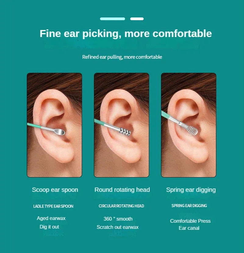 Ear Wax Cleaning Kit | Ear Cleaning Kit (Buy 1 Get 1 Free)