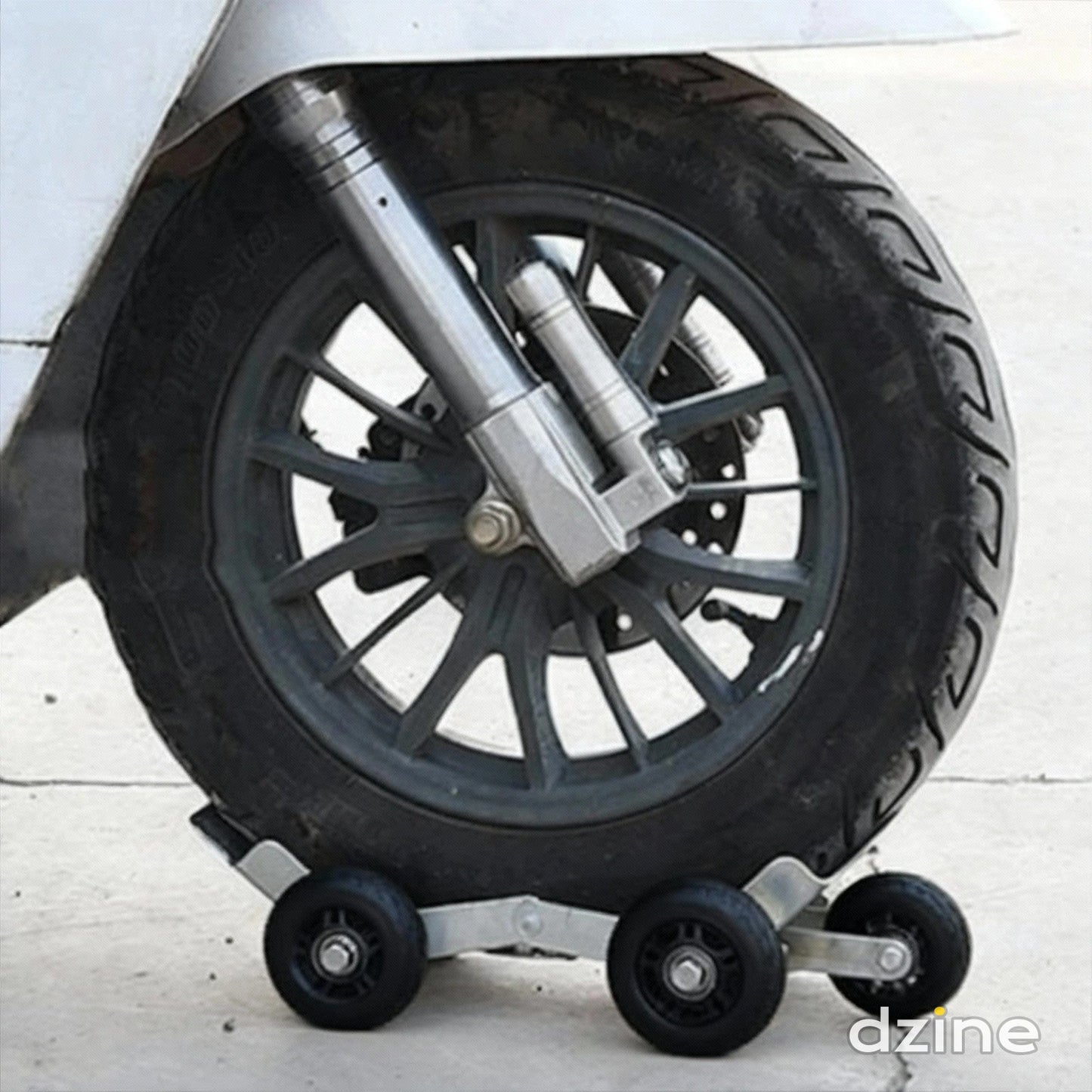 Punctured Tyre Rescue Trolley | Wheel Puller