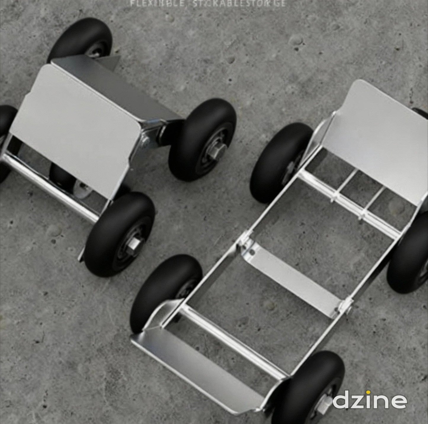 Punctured Tyre Rescue Trolley | Wheel Puller