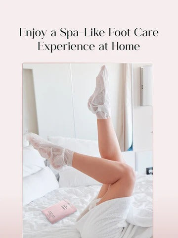 Sakura Exfoliating Foot Mask | Foot Peeling Mask for (Woman and Man)