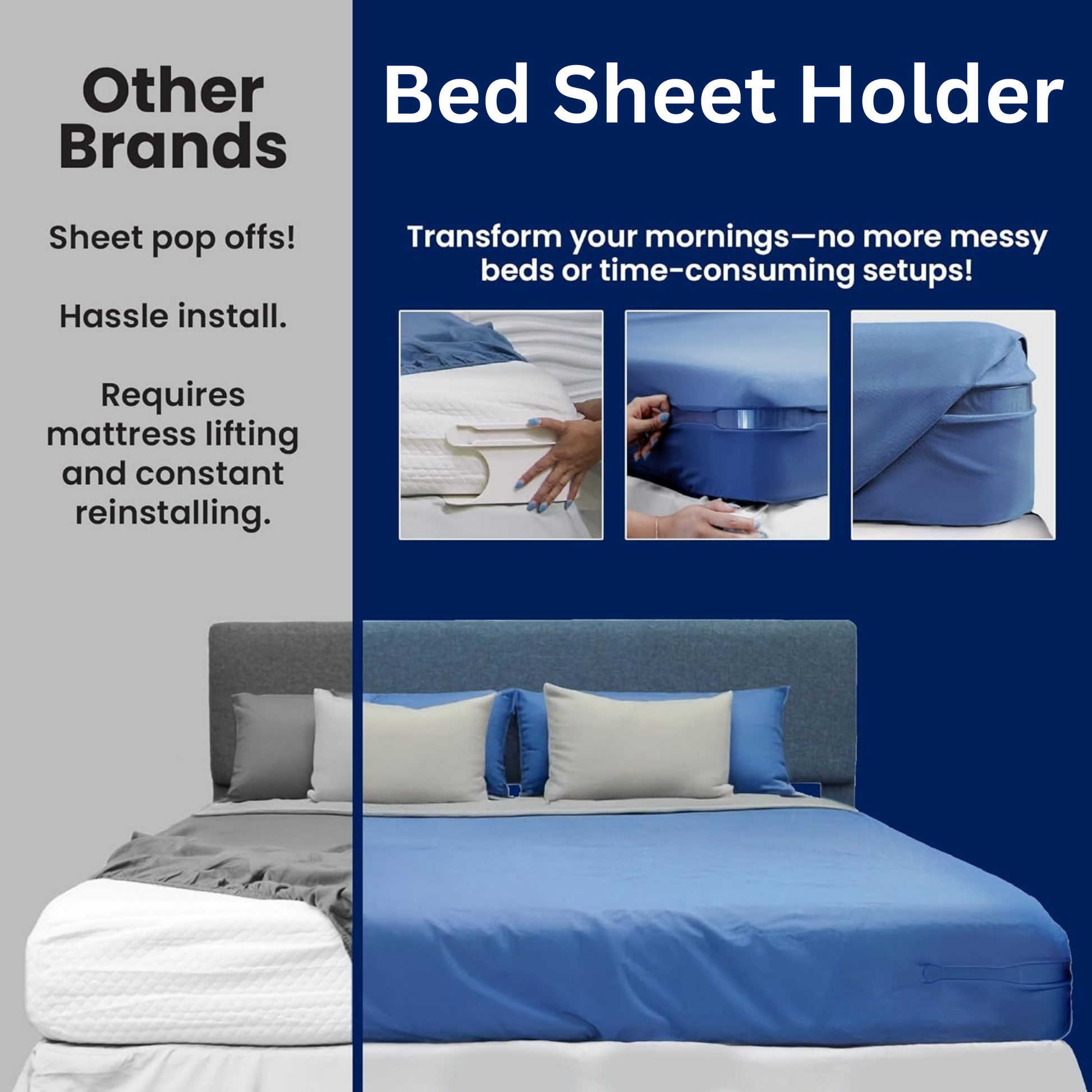 Bed sheet holder