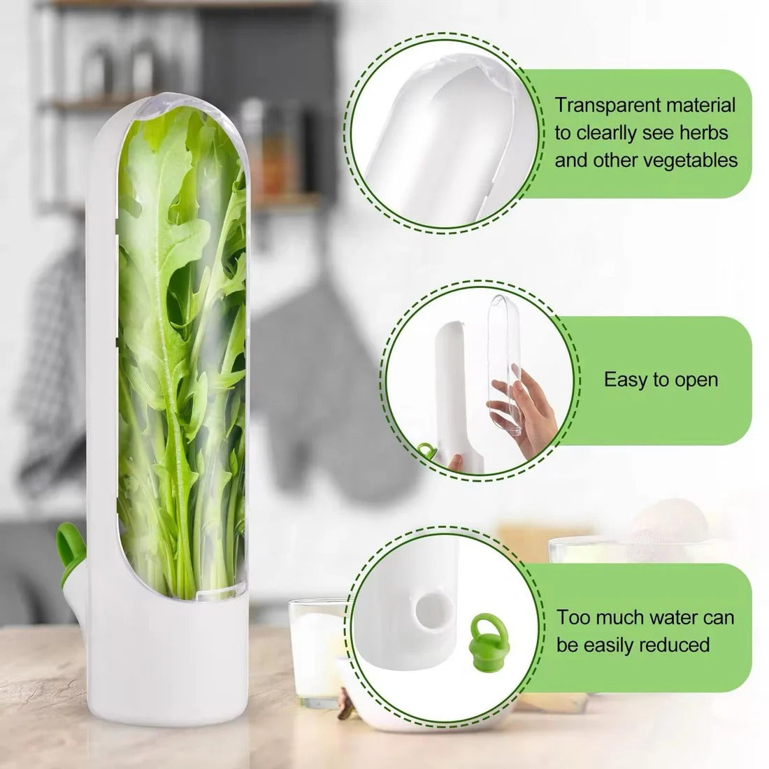 Fresh Leaf Bottle | Fresh Herb Bottle