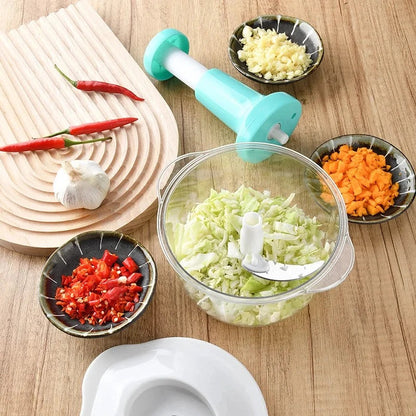 Multifunction Hand Push Chopper 2L