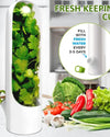 Fresh Herb Keeper Saver Storage Container